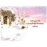 3D Holographic Special Couple Me to You Bear Christmas Card Extra Image 1 Preview